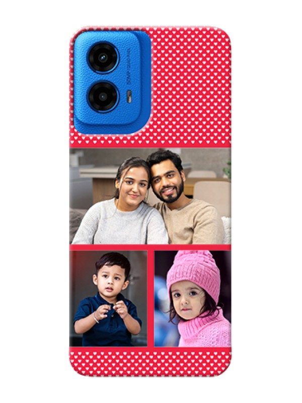 Custom Moto G45 5G Custom Hard Phone Case - Bulk Photo Upload Design