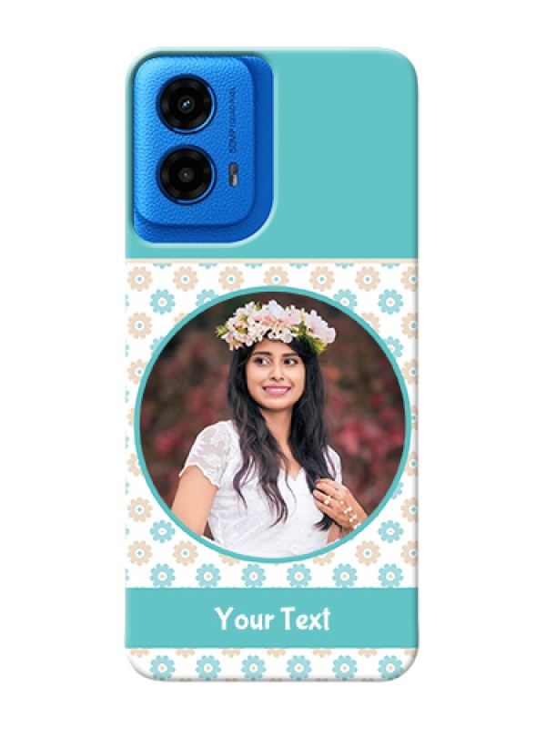 Custom Moto G45 5G Custom Hard Phone Case - Beautiful Flowers Design