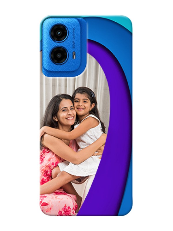 Custom Moto G45 5G Custom Hard Phone Case - Simple Pattern Design