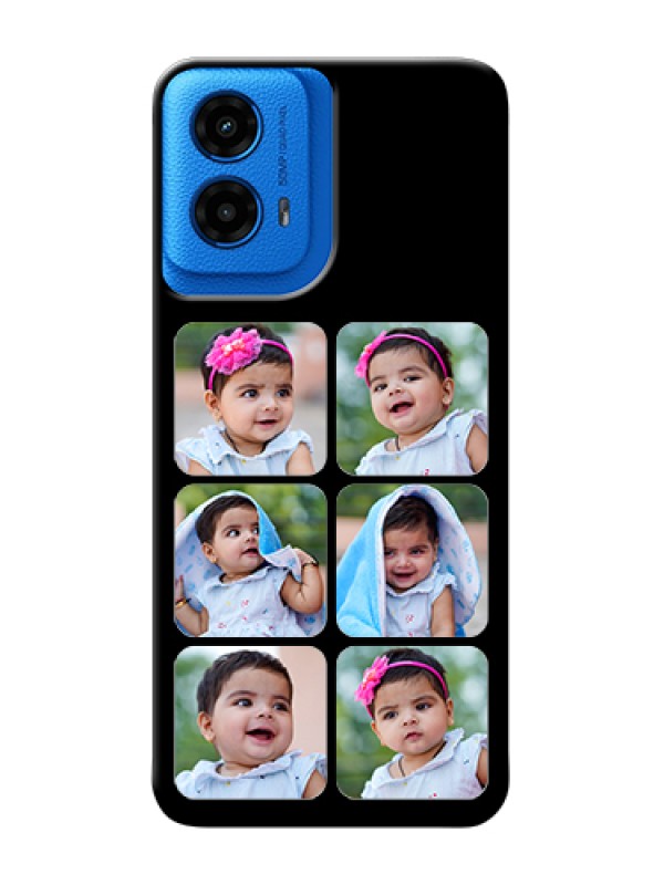 Custom Moto G45 5G Custom Hard Phone Case - Multiple Pictures Design