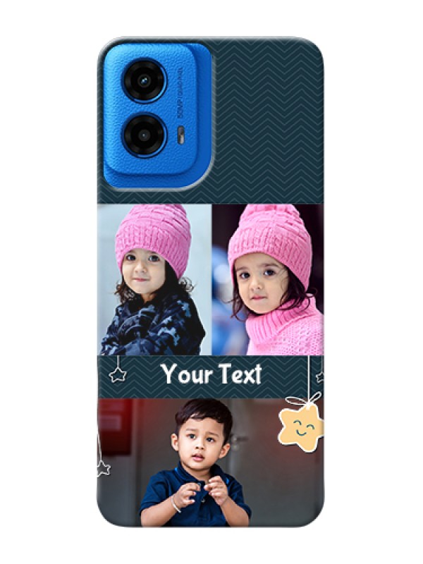 Custom Moto G45 5G Custom Hard Phone Case - Hanging Stars Design