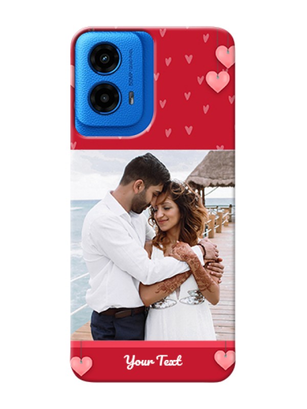 Custom Moto G45 5G Custom Hard Phone Case - Valentines Day Design
