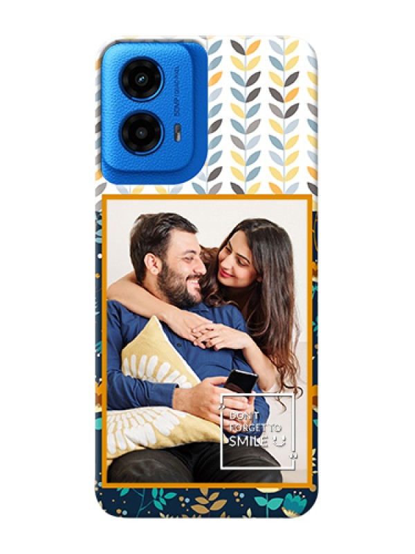 Custom Moto G45 5G Custom Hard Phone Case - Pattern Design