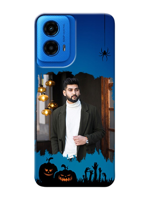 Custom Moto G45 5G Custom Hard Phone Case - With Pro Halloween Design
