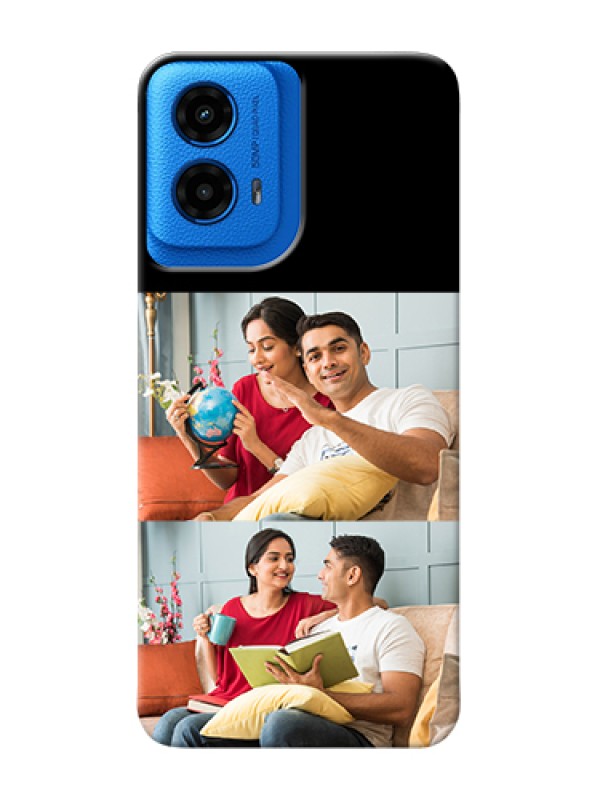 Custom Moto G45 5G Custom Hard Phone Case - 2 Images Design