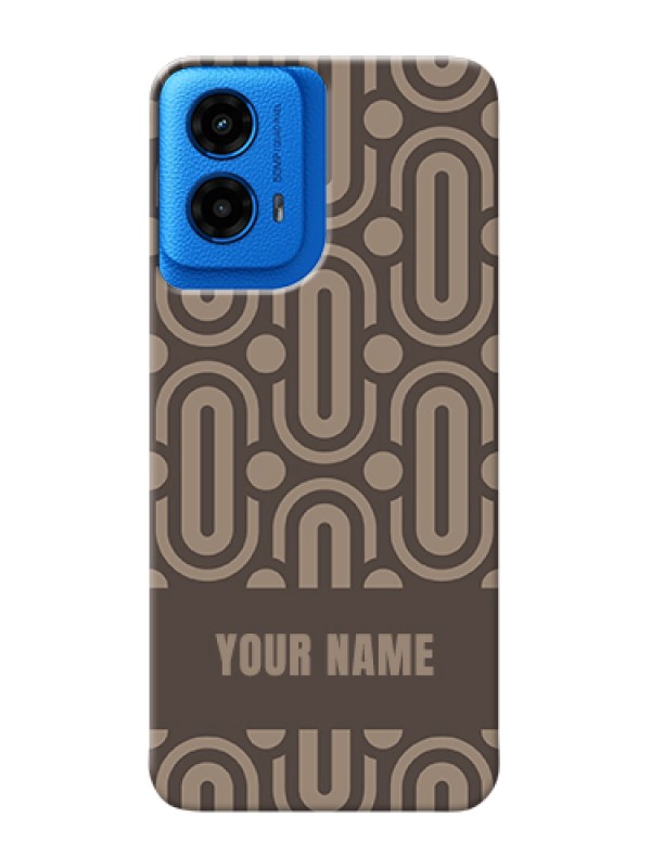Custom Moto G45 5G Custom Hard Phone Case - Captivating Zero Pattern Design
