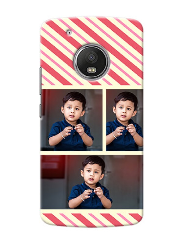 Custom Motorola Moto G5 Plus Multiple Picture Upload Mobile Case Design