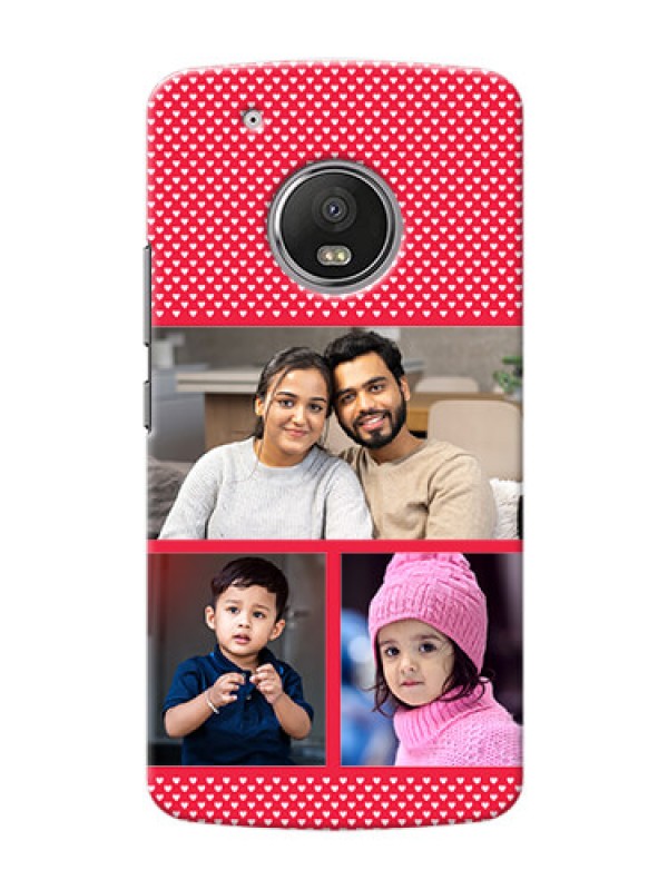 Custom Motorola Moto G5 Plus Bulk Photos Upload Mobile Cover  Design