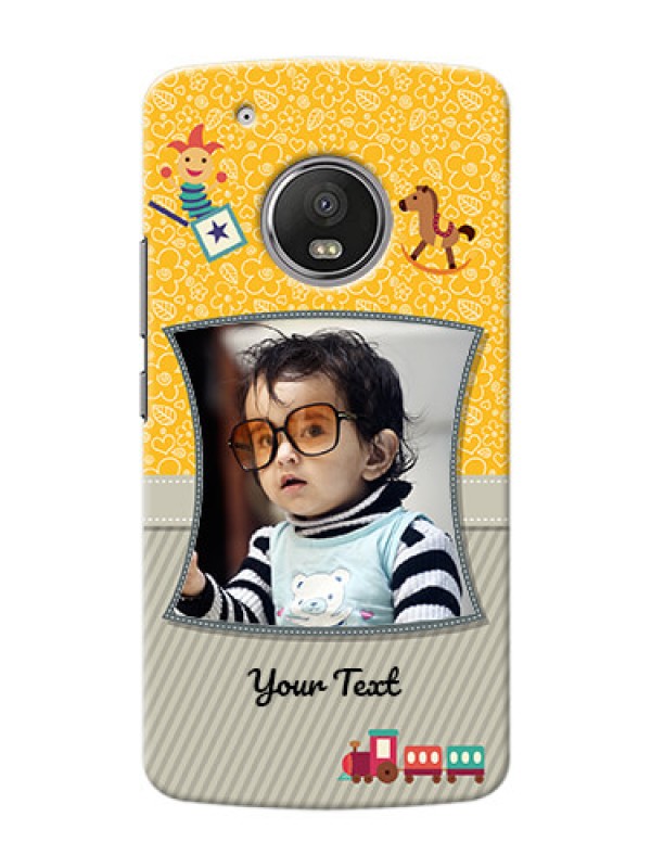 Custom Motorola Moto G5 Plus Baby Picture Upload Mobile Cover Design