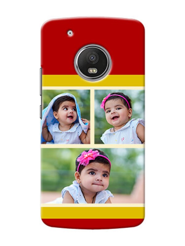 Custom Motorola Moto G5 Plus Multiple Picture Upload Mobile Cover Design