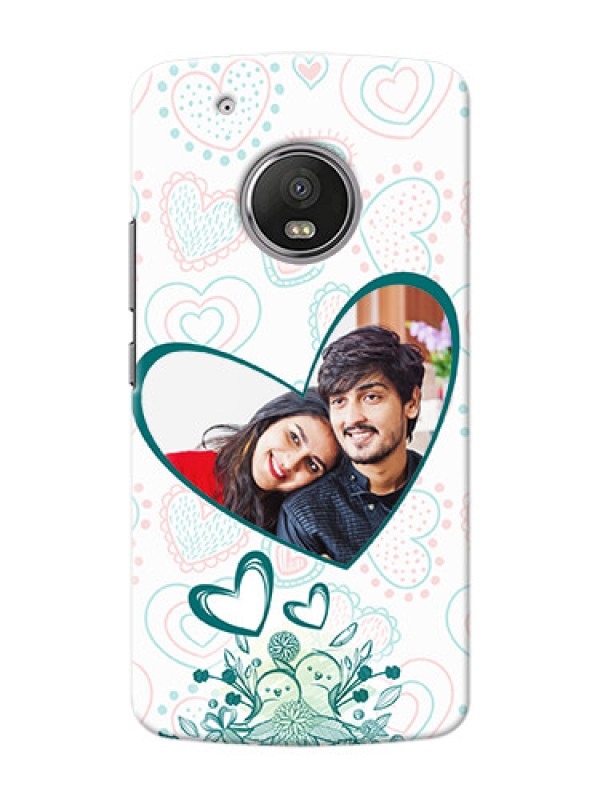 Custom Motorola Moto G5 Plus Couples Picture Upload Mobile Case Design