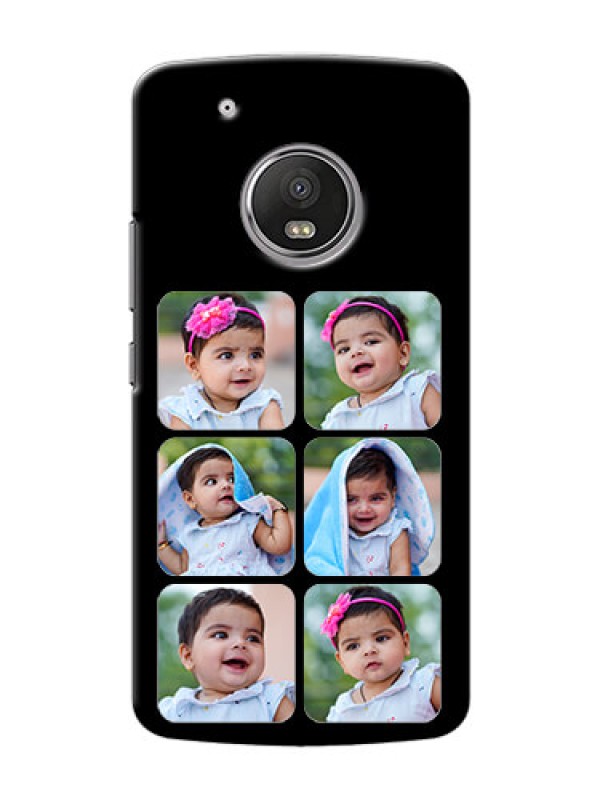 Custom Motorola Moto G5 Plus Multiple Pictures Mobile Back Case Design
