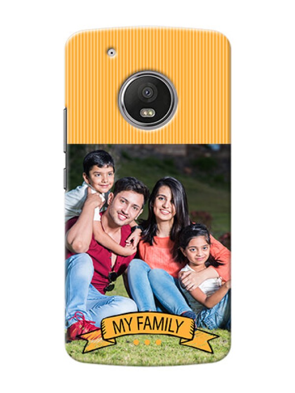 Custom Motorola Moto G5 Plus my family Design