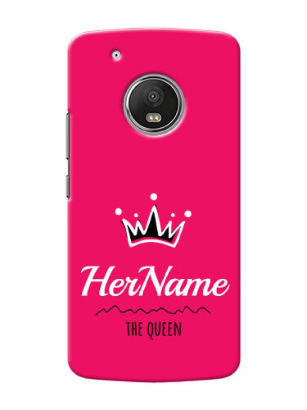 Custom Motorola Moto G5 Plus Queen Phone Case with Name