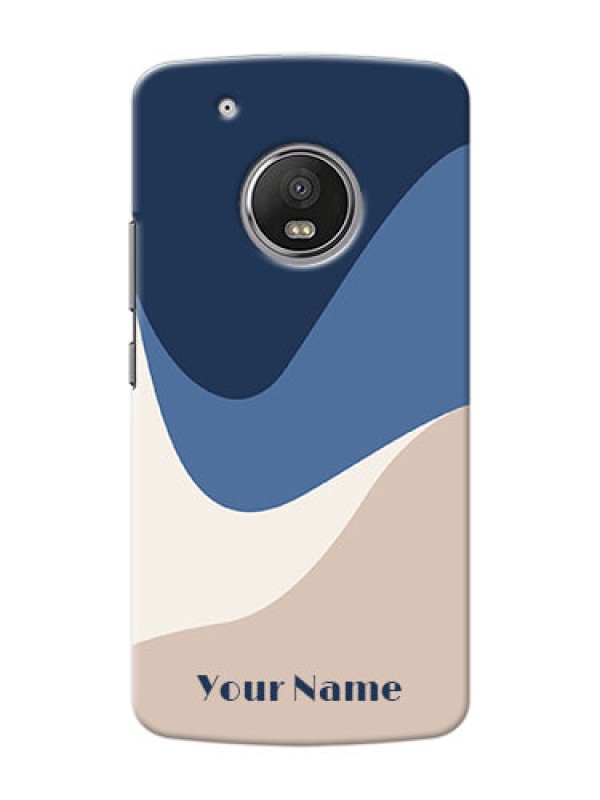 Custom Moto G5 Plus Back Covers: Abstract Drip Art Design