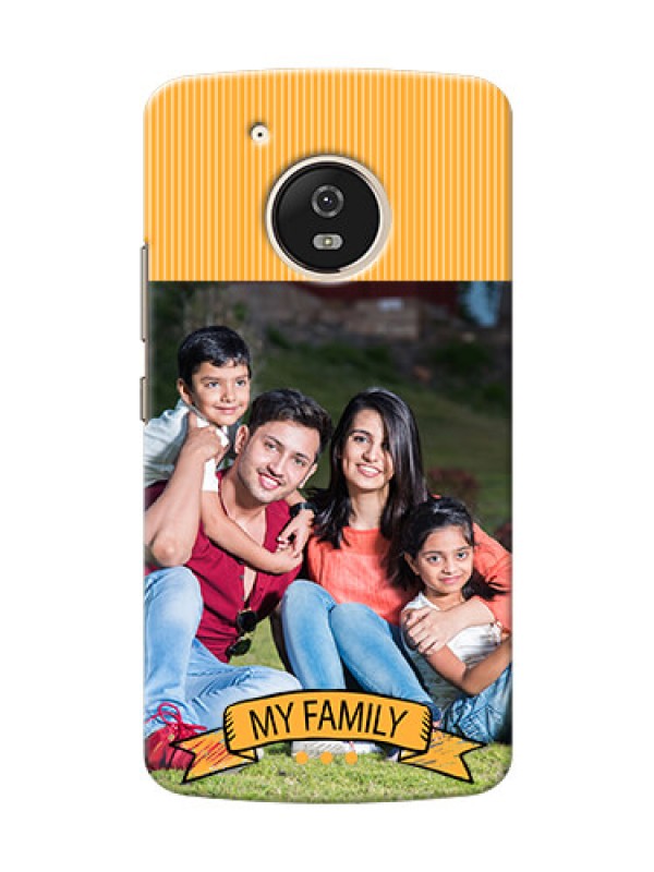 Custom Motorola Moto G5 my family Design