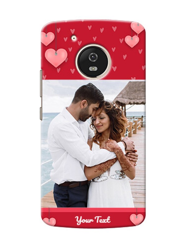 Custom Motorola Moto G5 valentines day couple Design