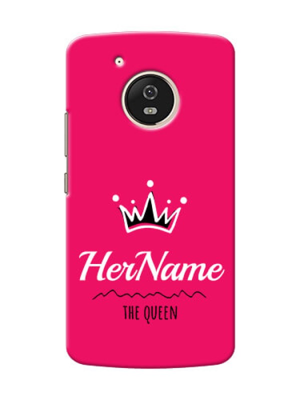 Custom Motorola Moto G5 Queen Phone Case with Name
