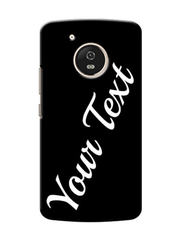 Custom Motorola Moto G5 Custom Mobile Cover with Your Name