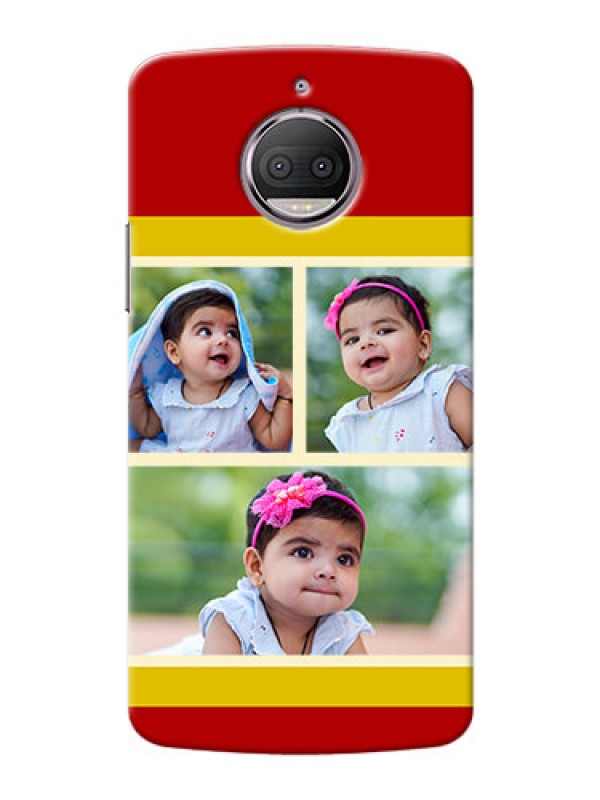 Custom Motorola Moto G5S Plus Multiple Picture Upload Mobile Cover Design