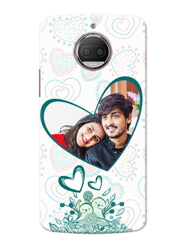 Custom Motorola Moto G5S Plus Couples Picture Upload Mobile Case Design