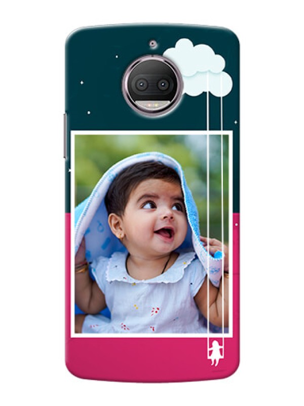 Custom Motorola Moto G5S Plus Cute Girl Abstract Mobile Case Design