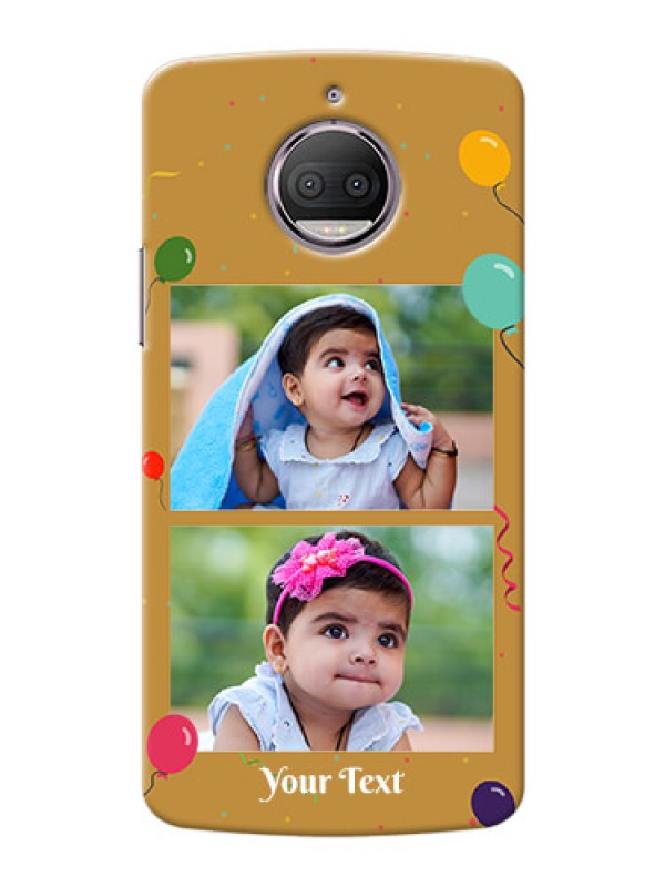 Custom Motorola Moto G5S Plus 2 image holder with birthday celebrations Design
