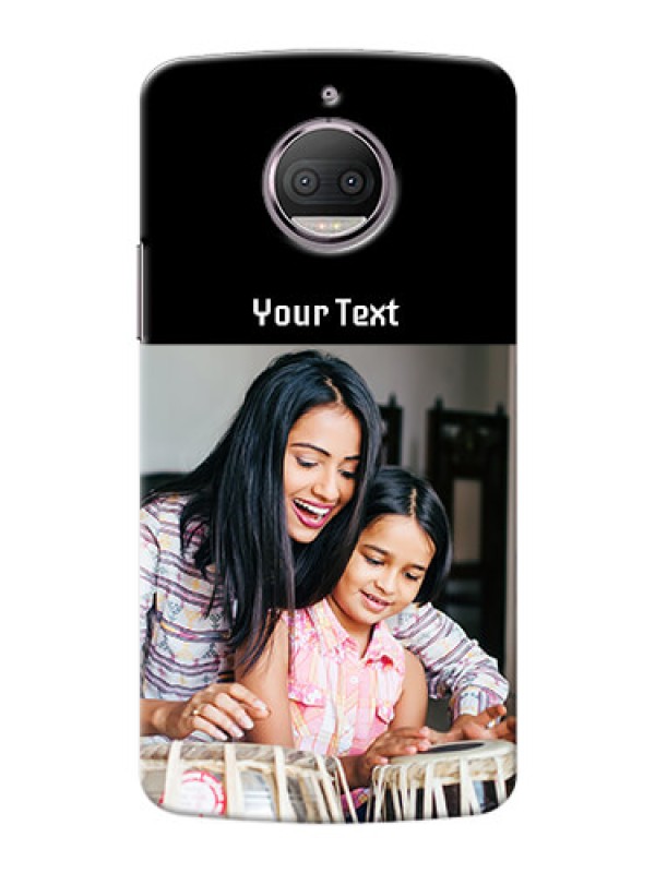 Custom Motorola Moto G5S Plus Photo with Name on Phone Case