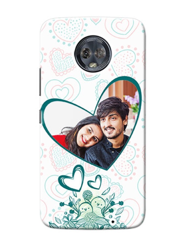 Custom Motorola Moto G6 Plus Couples Picture Upload Mobile Case Design