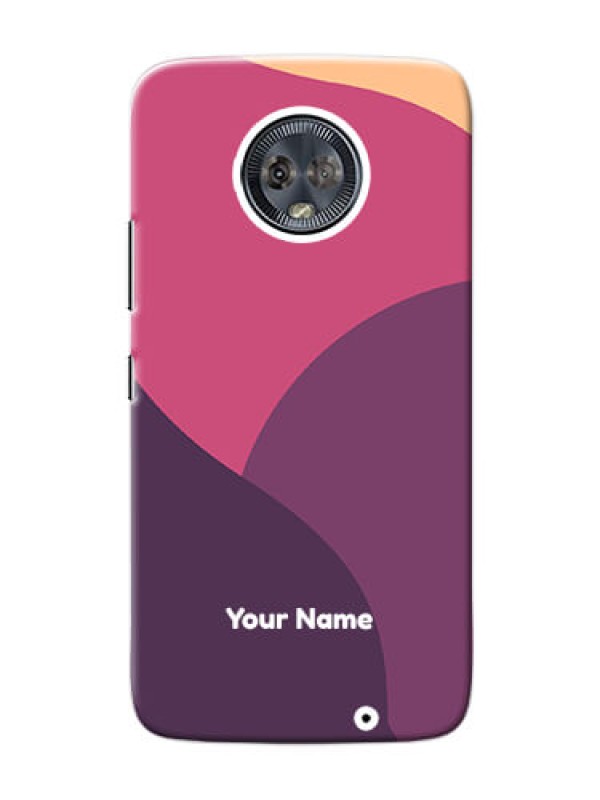 Custom Moto G6 Plus Custom Phone Covers: Mixed Multi-colour abstract art Design