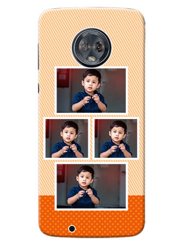 Custom Motorola Moto G6 Bulk Photos Upload Mobile Case  Design