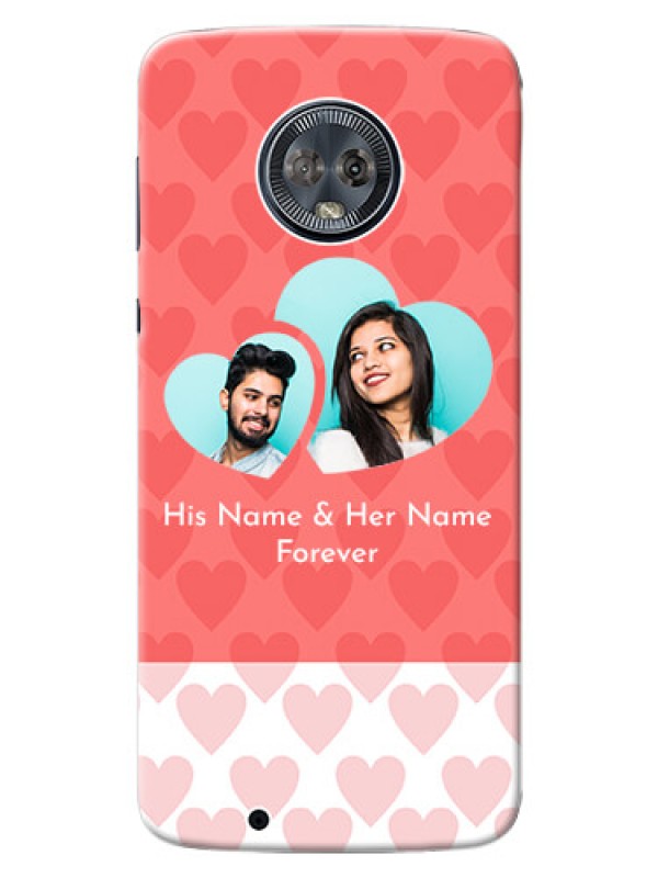 Custom Motorola Moto G6 Couples Picture Upload Mobile Cover Design