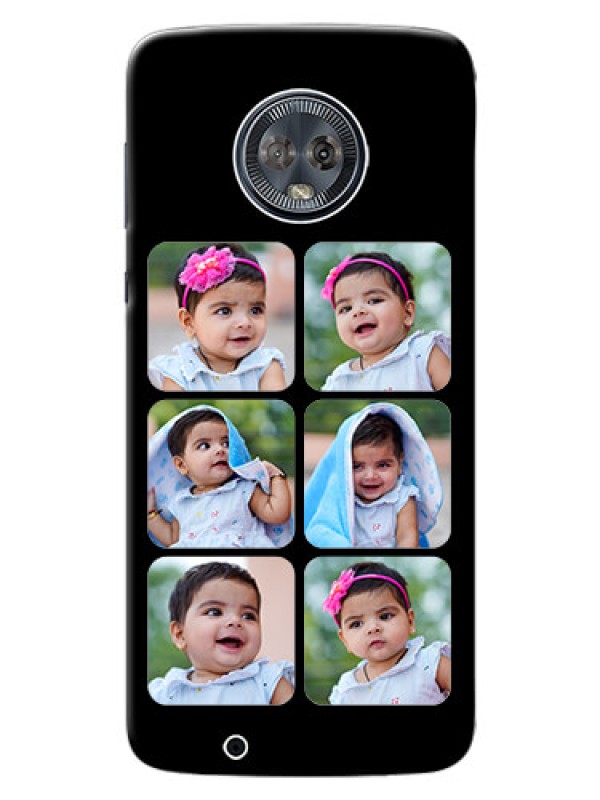 Custom Motorola Moto G6 Multiple Pictures Mobile Back Case Design