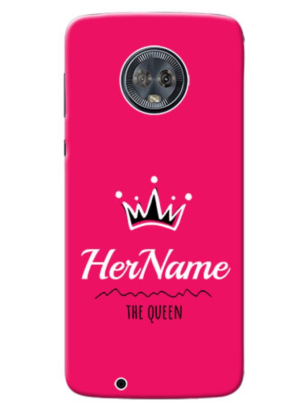 Custom Motorola Moto G6 Queen Phone Case with Name