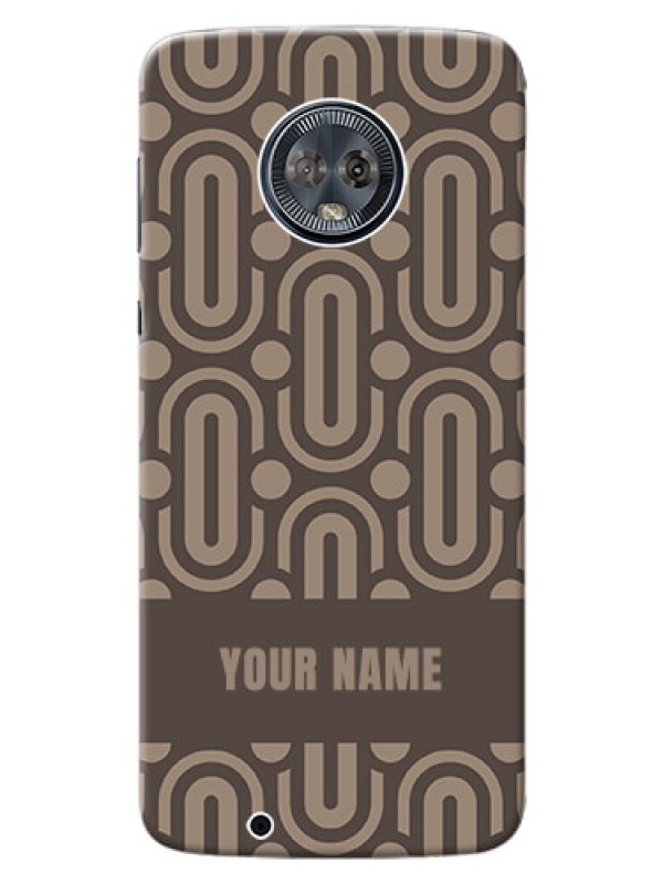 Custom Moto G6 Custom Phone Covers: Captivating Zero Pattern Design