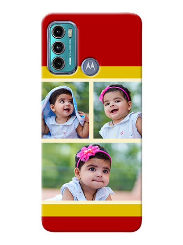 Custom Moto G60 mobile phone cases: Multiple Pic Upload Design