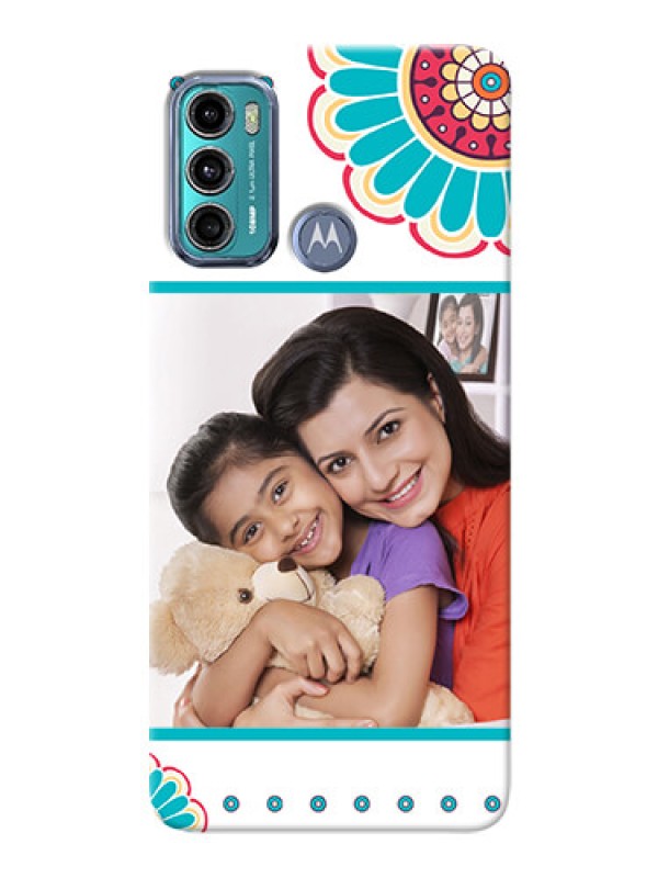 Custom Moto G60 custom mobile phone cases: Flower Design