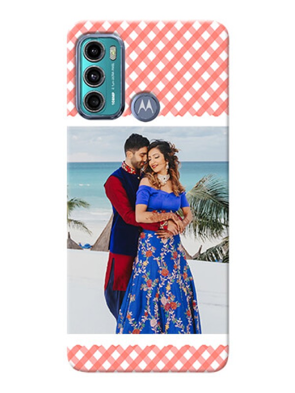 Custom Moto G60 custom mobile cases: Pink Pattern Design