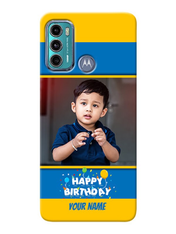 Custom Moto G60 Mobile Back Covers Online: Birthday Wishes Design