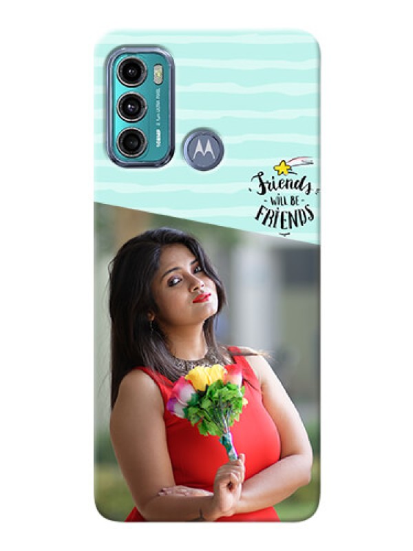 Custom Moto G60 Mobile Back Covers: Friends Picture Icon Design