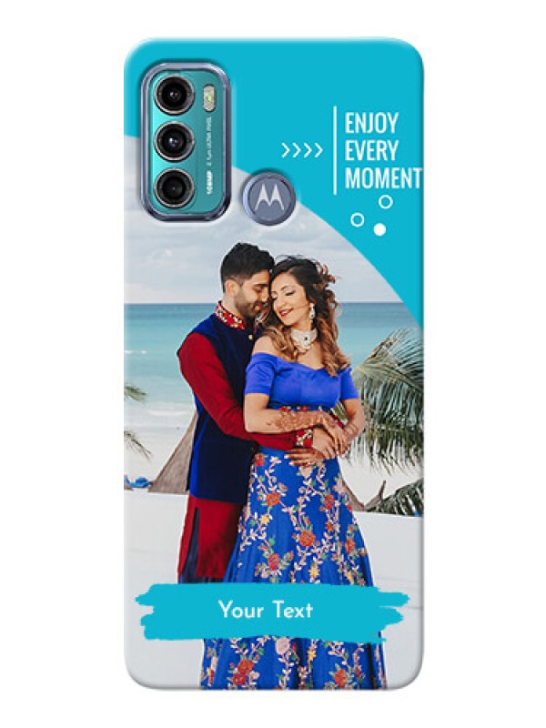 Custom Moto G60 Personalized Phone Covers: Happy Moment Design