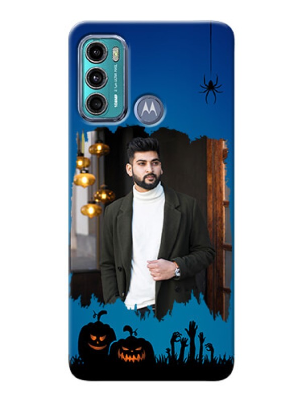 Custom Moto G60 mobile cases online with pro Halloween design 