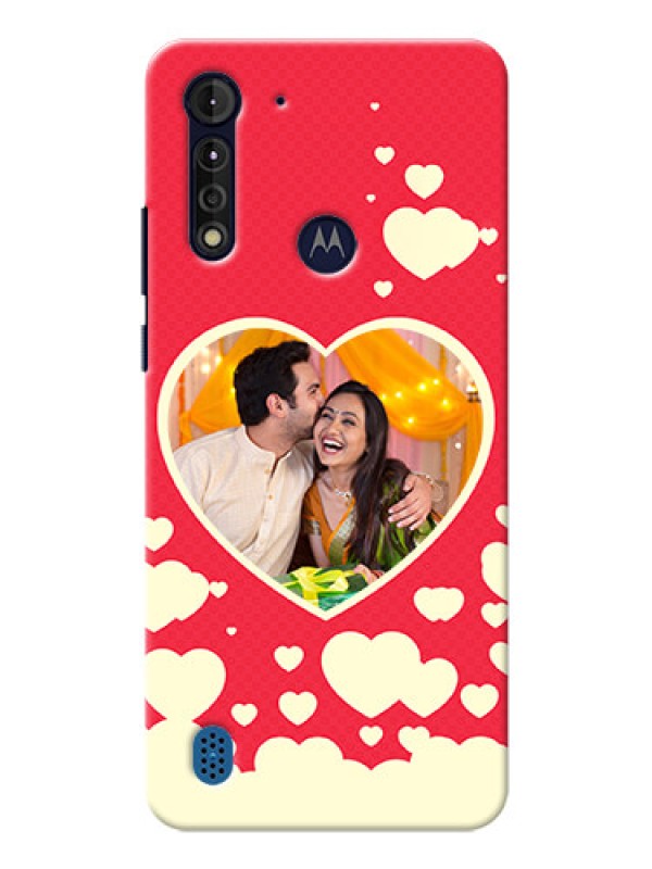 Custom Moto G8 Power Lite Phone Cases: Love Symbols Phone Cover Design