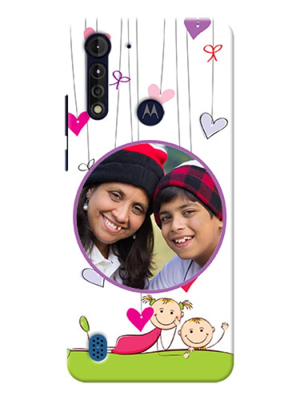 Custom Moto G8 Power Lite Mobile Cases: Cute Kids Phone Case Design