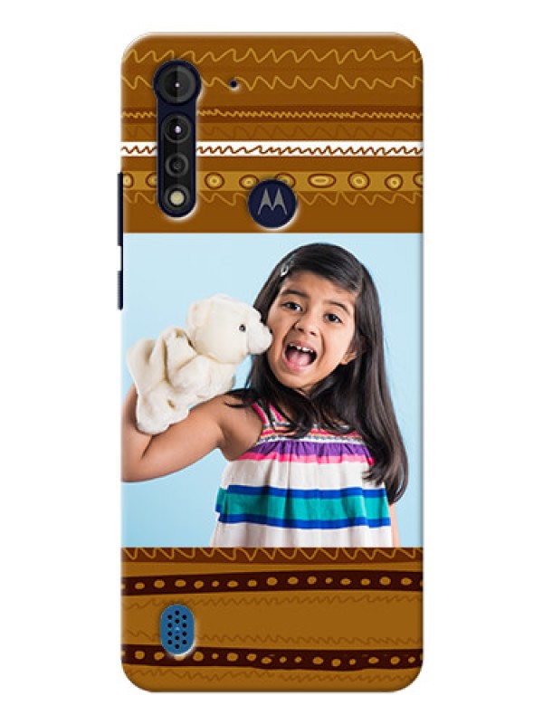 Custom Moto G8 Power Lite Mobile Covers: Friends Picture Upload Design 
