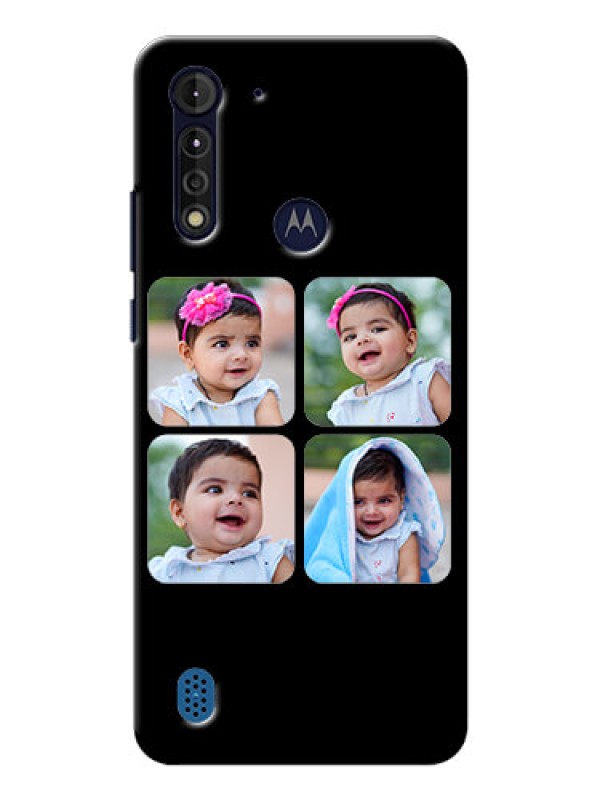 Custom Moto G8 Power Lite mobile phone cases: Multiple Pictures Design