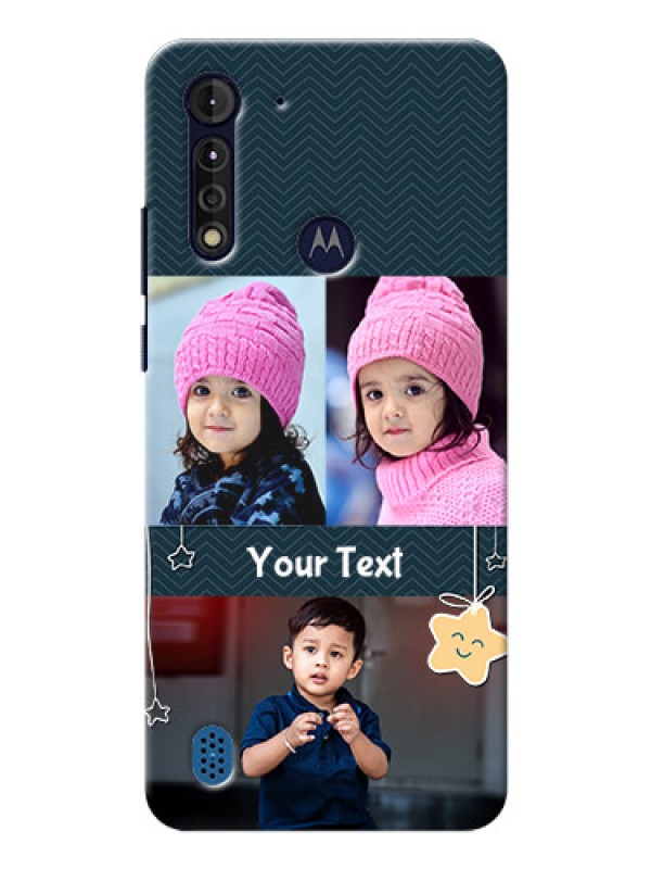 Custom Moto G8 Power Lite Mobile Back Covers Online: Hanging Stars Design
