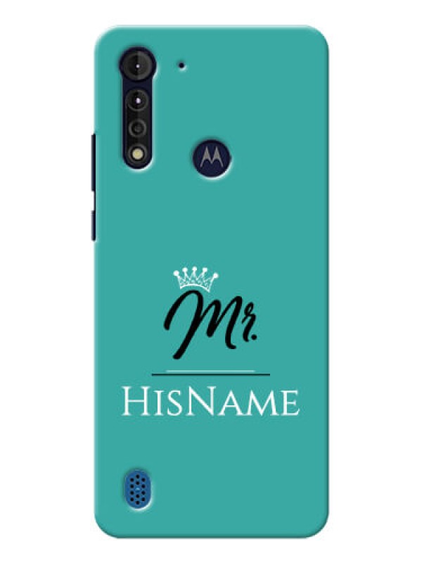 Custom Moto G8 Power Lite Custom Phone Case Mr with Name