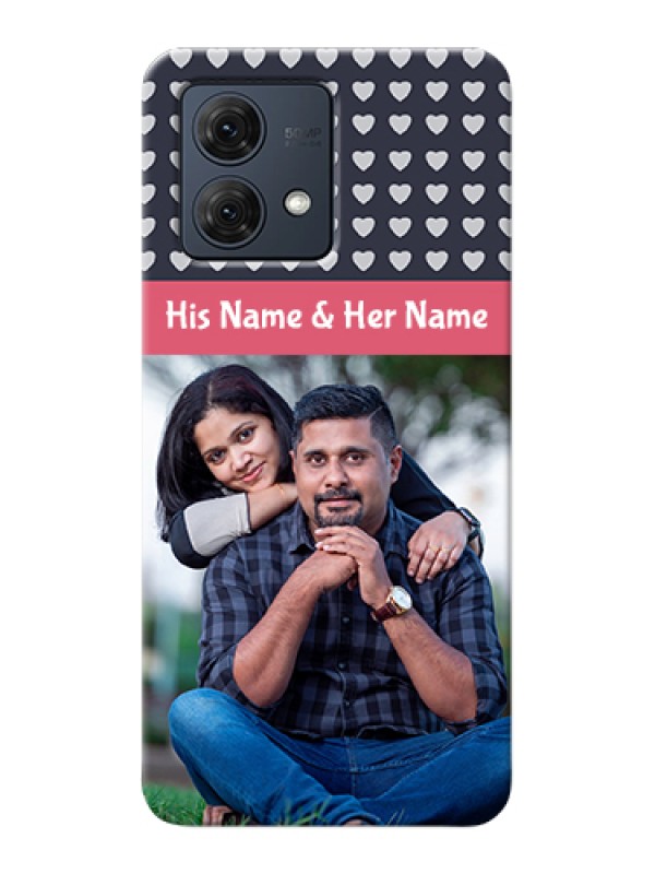 Custom Motorola Moto G84 5G Custom Hard Phone Case - Love Symbols Design