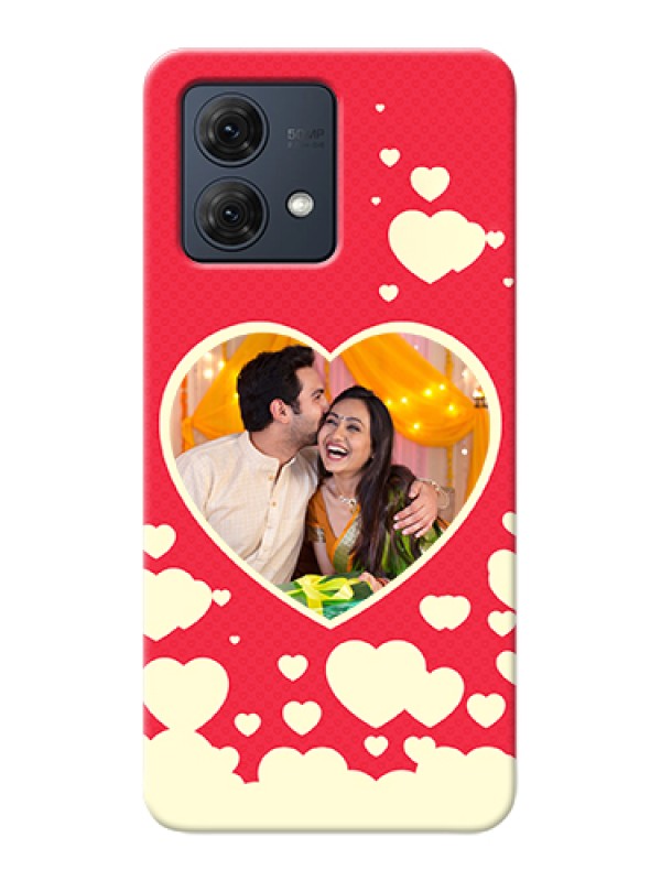 Custom Motorola Moto G84 5G Custom Hard Phone Case - Love Symbols Phone Cover Design